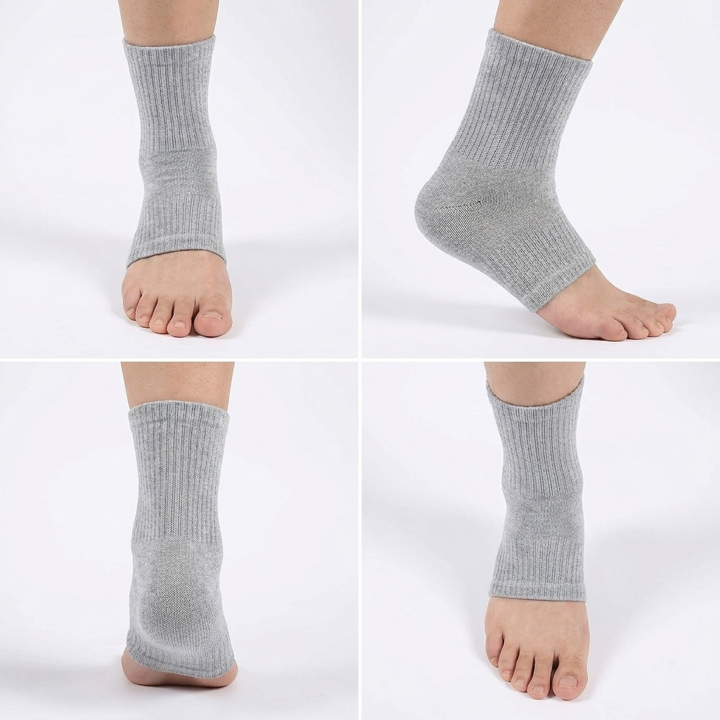 שרוול קרסול מבמבוק לנוחות ותמיכה | KNEORA®