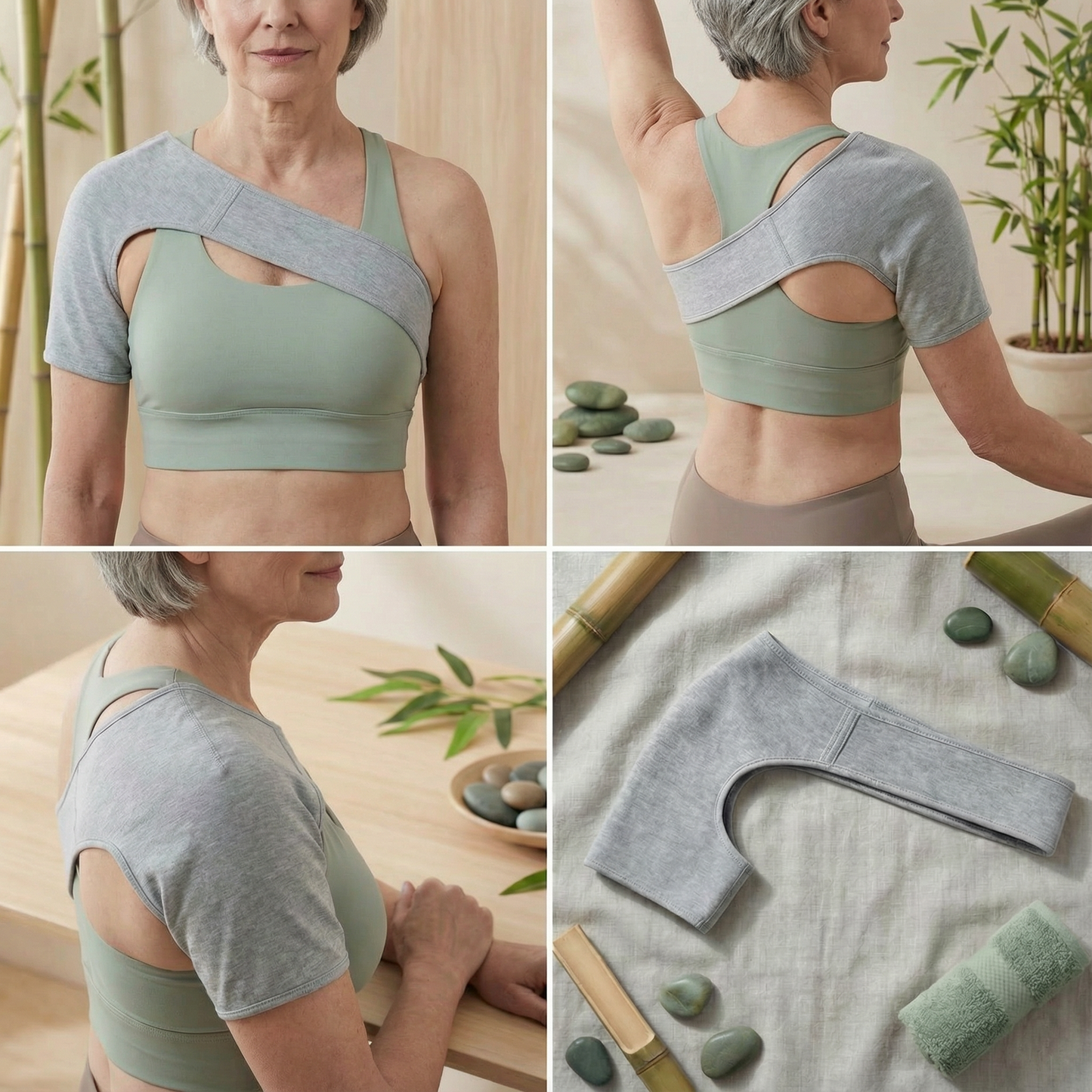 KNEORA® Bamboo Comfort Shoulder Support