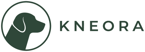Kneora dog logo
